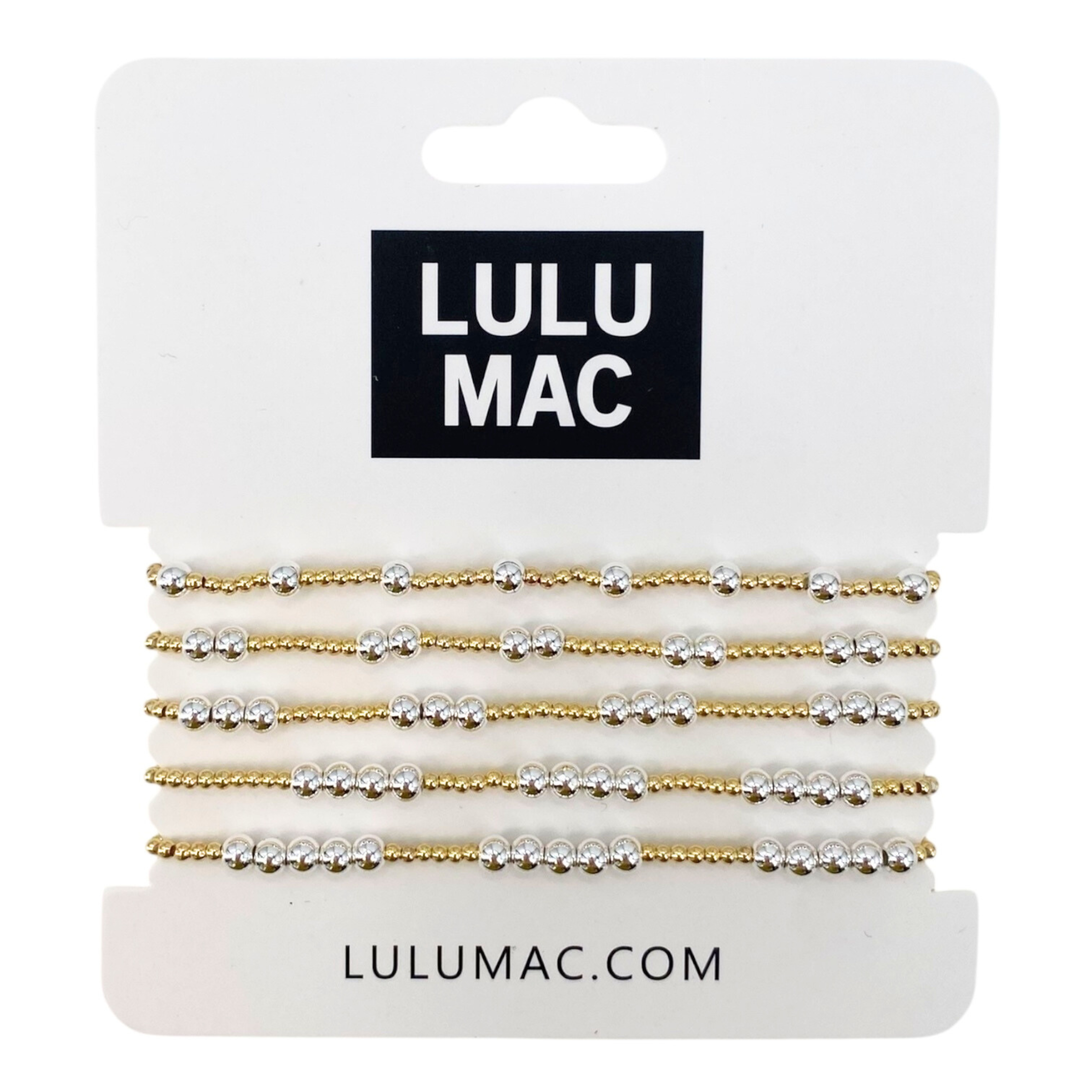 LM Silver Bracelet Set