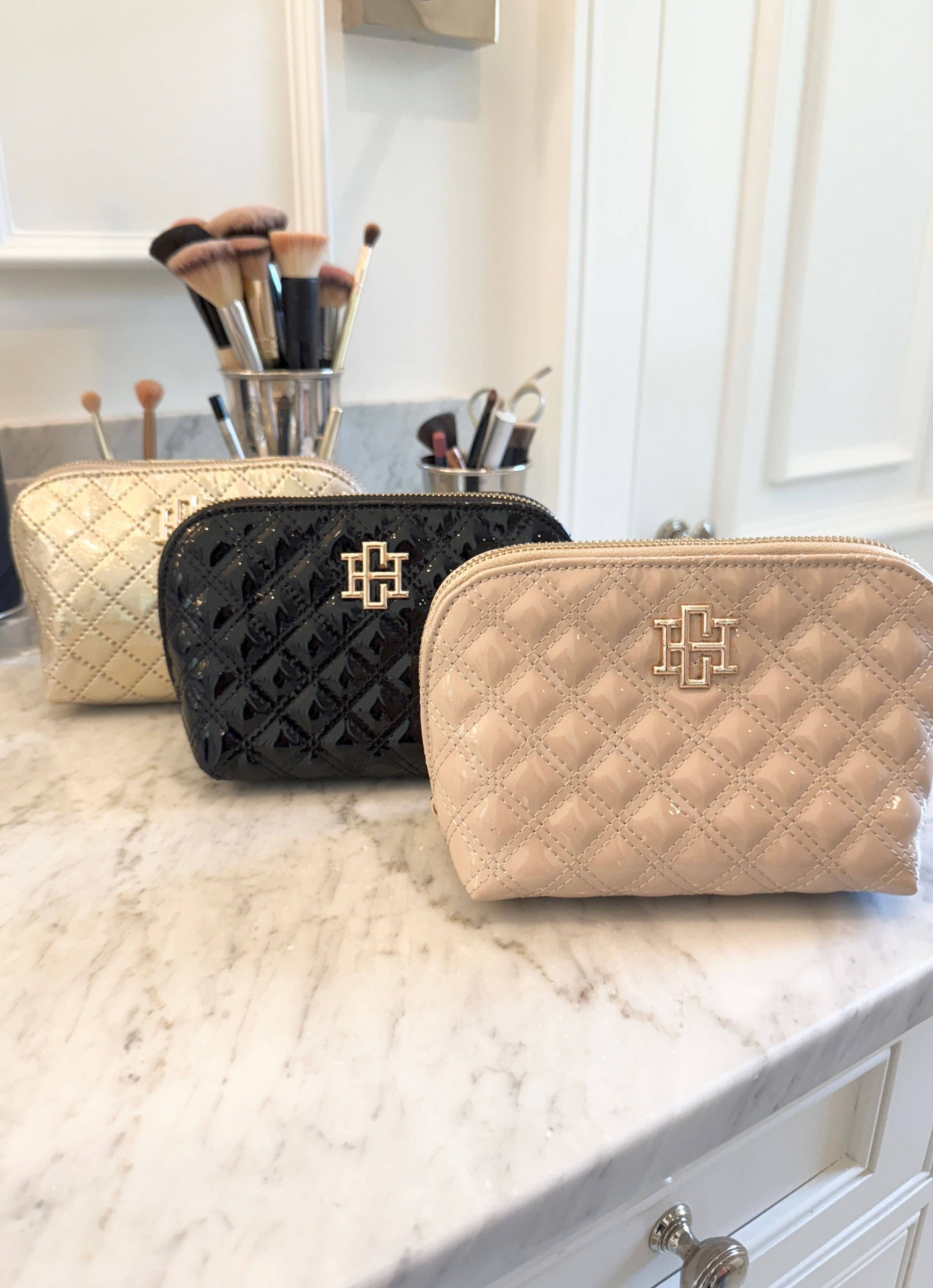 Caroline Hill Small Cosmetic Bag