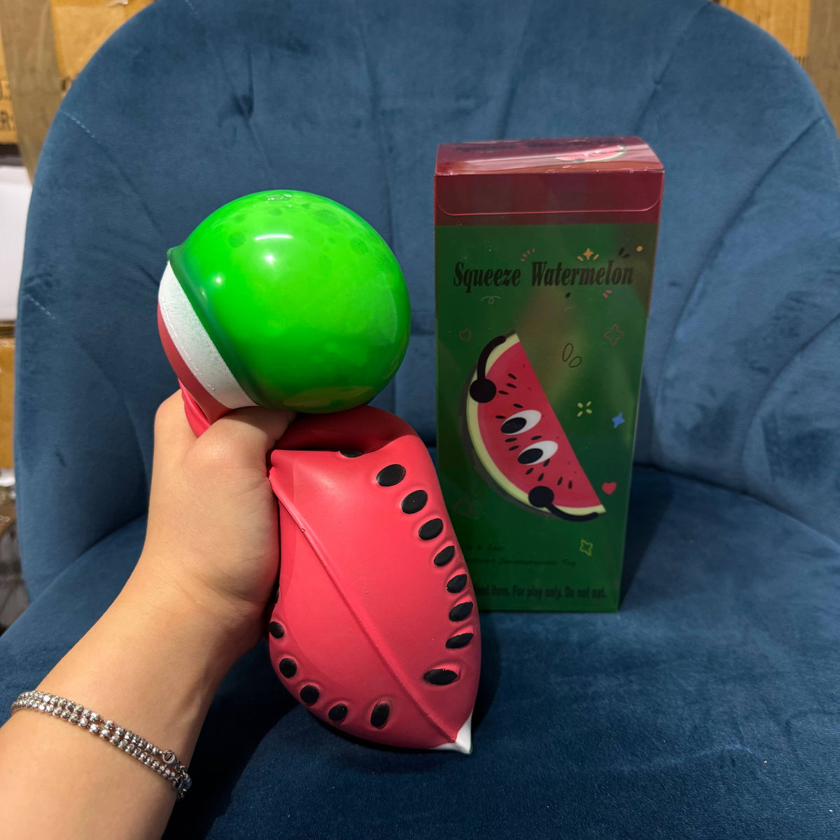 Jumbo Watermelon Squishy 8"