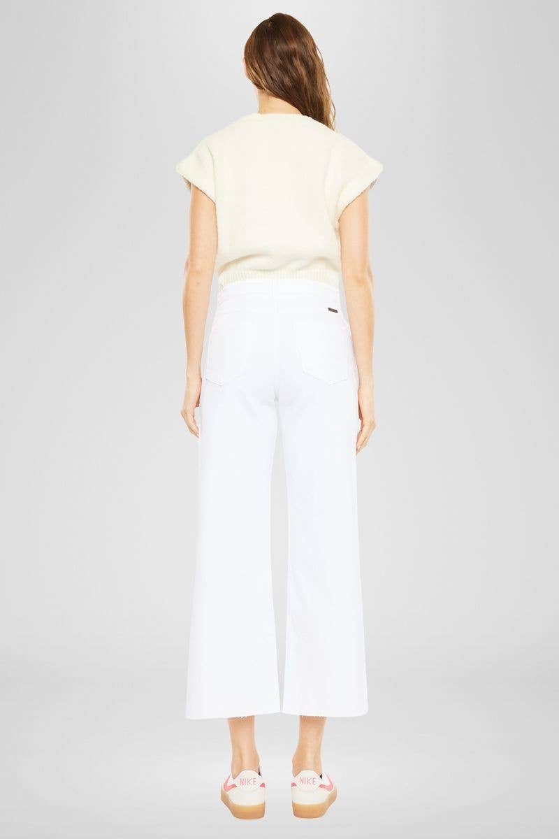 Kancans-HIGH RISE CROP WIDE LEG