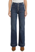 HIGH RISE TUMMY CONTROL PATCH POCKET HOLLY FLARE JEANS