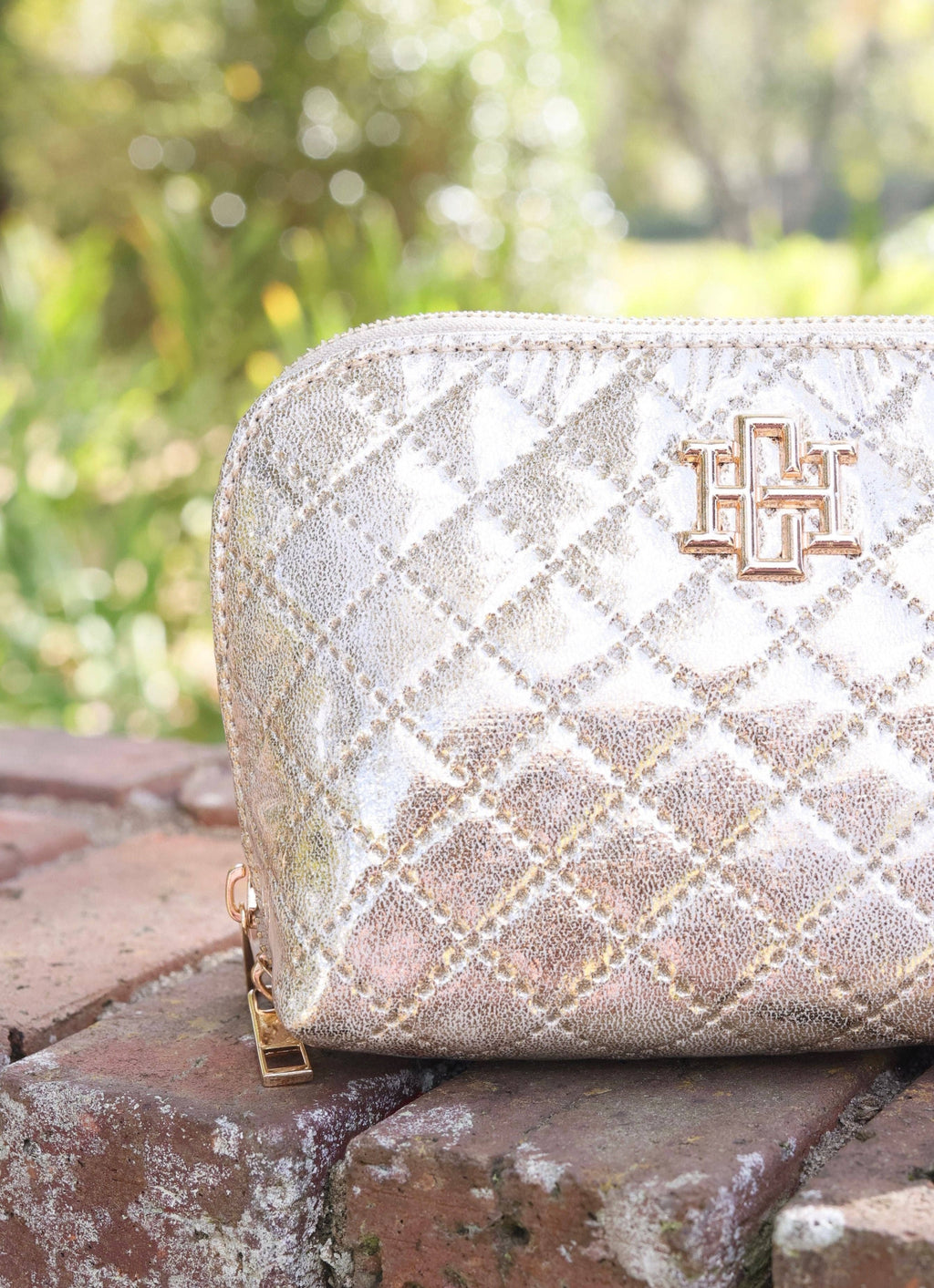 Caroline Hill Small Cosmetic Bag