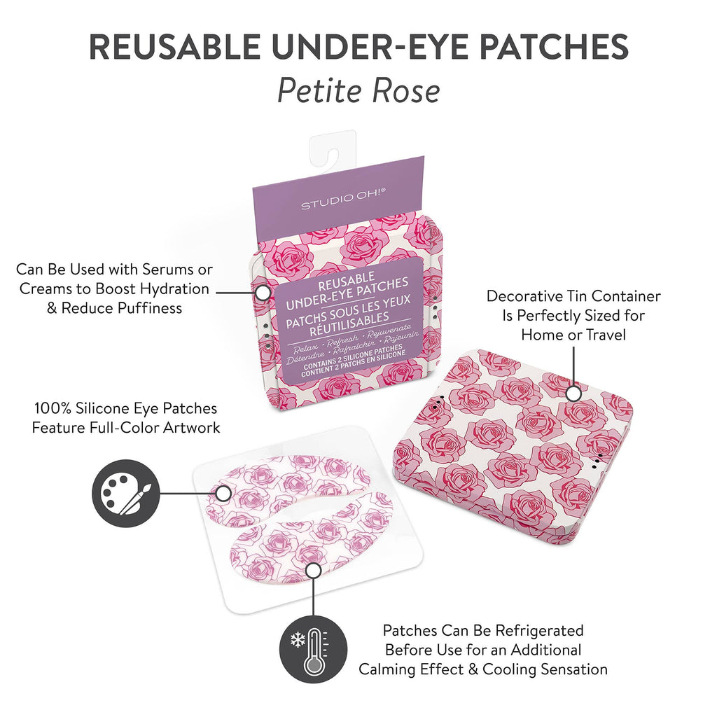 Reusable Under-Eye Patches-Petite Rose