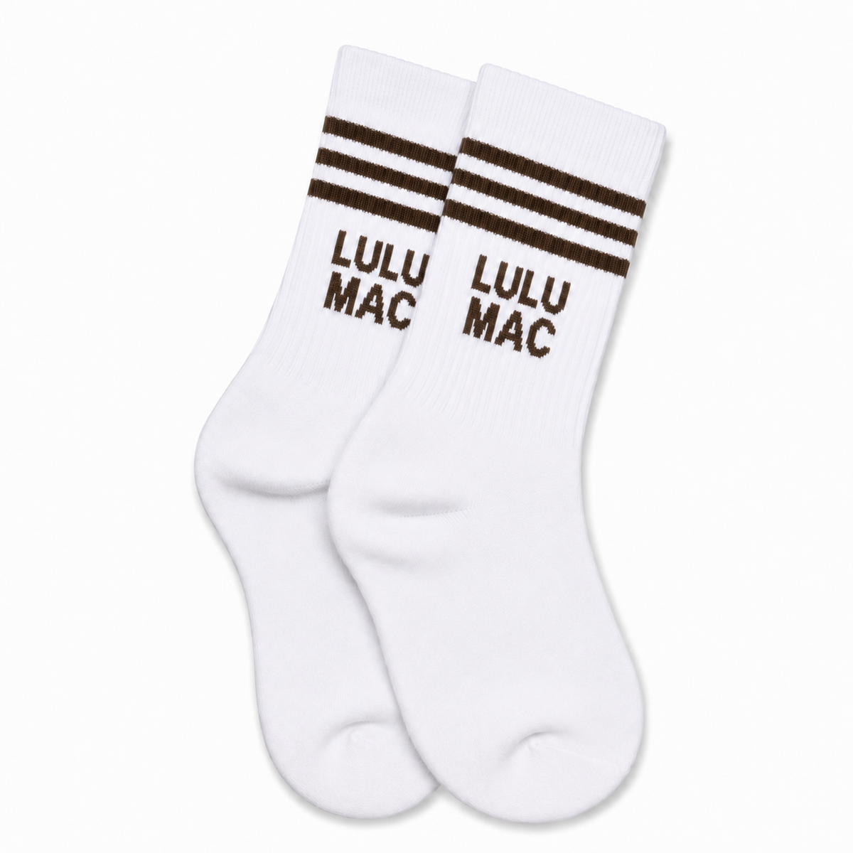 Lulu Mac Socks Brown-Single Pair