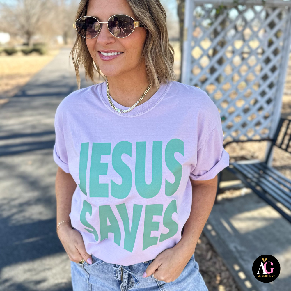 Jesus Saves Tee
