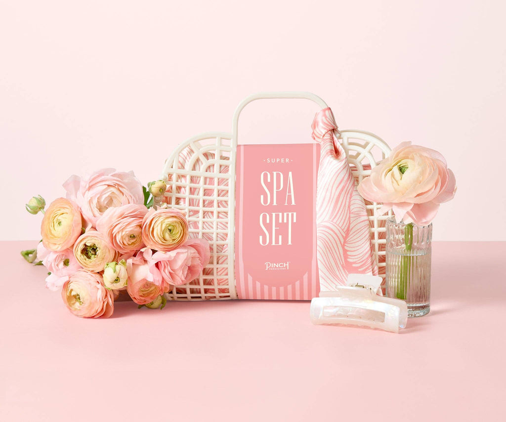 Super Spa Set | Coral, Self-Care, Wellness, Valentines Gift