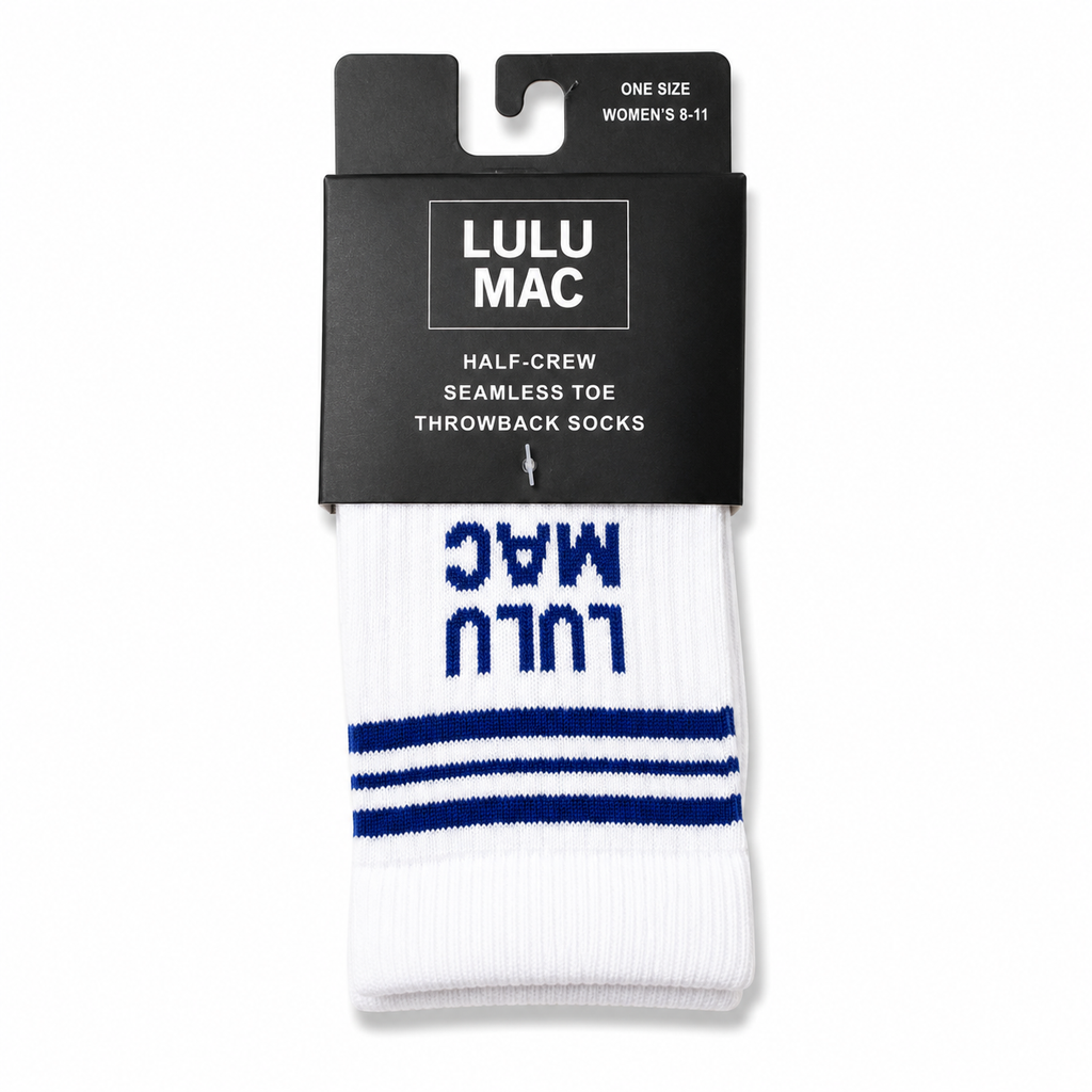 Lulu Mac Socks Royal Blue