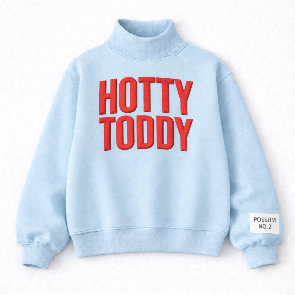 Hotty Toddy Puff Ink Mock Neck