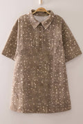 Bambi Print Dress