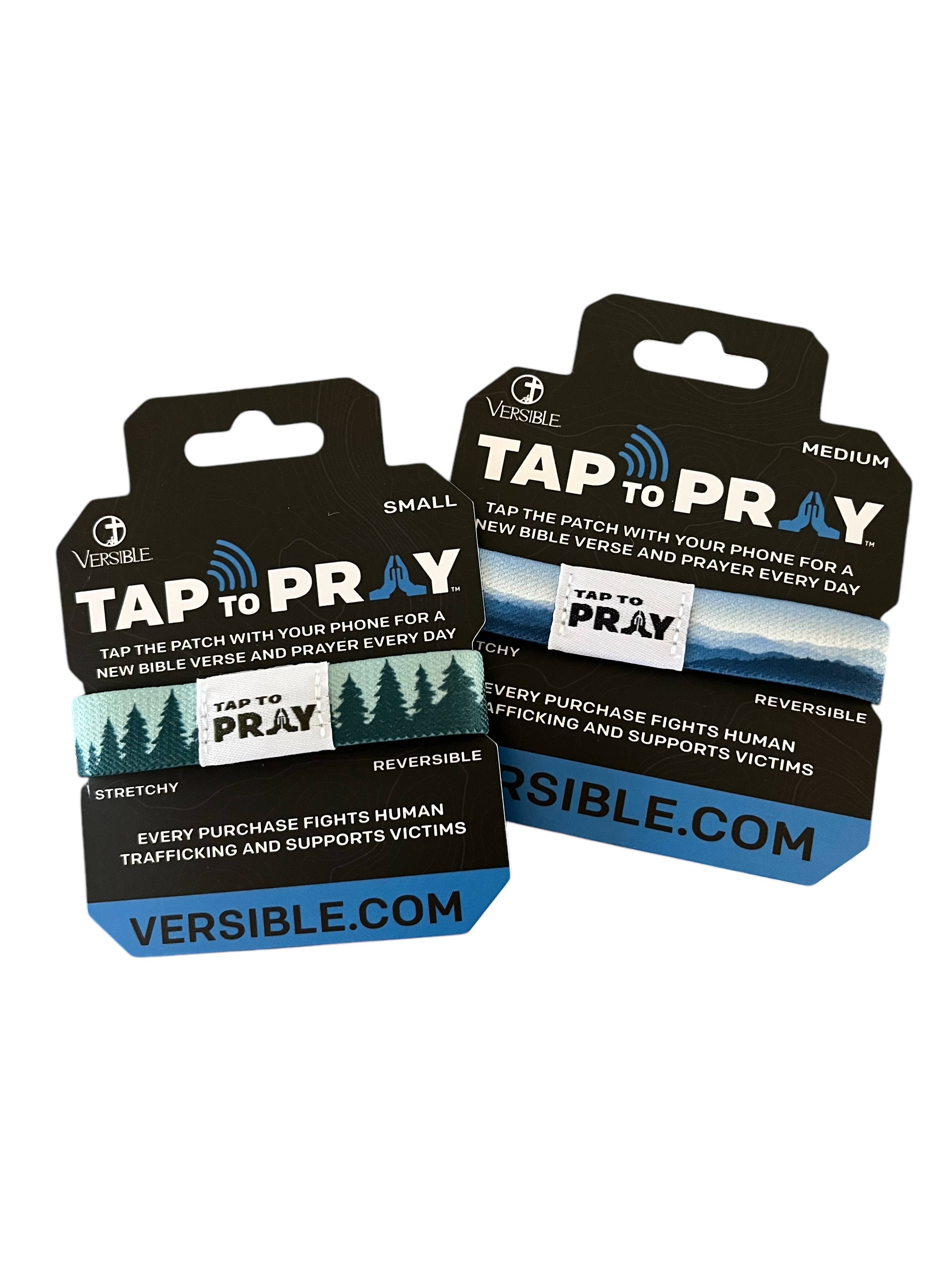 Tap To Pray™ Wristbands - Mountains & Forests