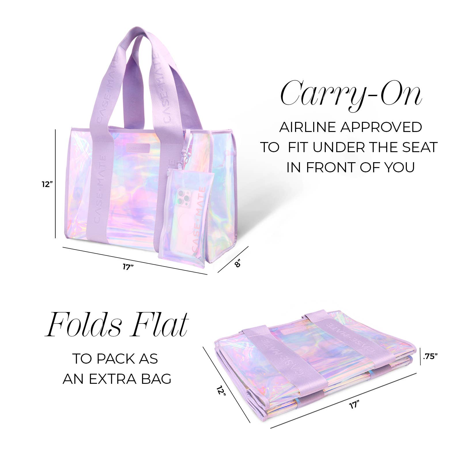 Case Mate Soap Bubble Jelly Tote Bag