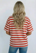 USA Oversized Tee- Curvy Size