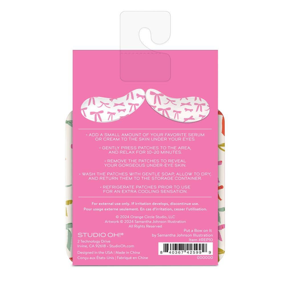 Reusable Under-Eye Patches- Bow