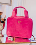 Caroline Hill- Punta Cana Large Case Hot Pink