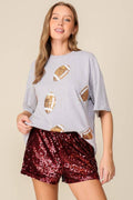 Game Day Dazzling Football T-shirt