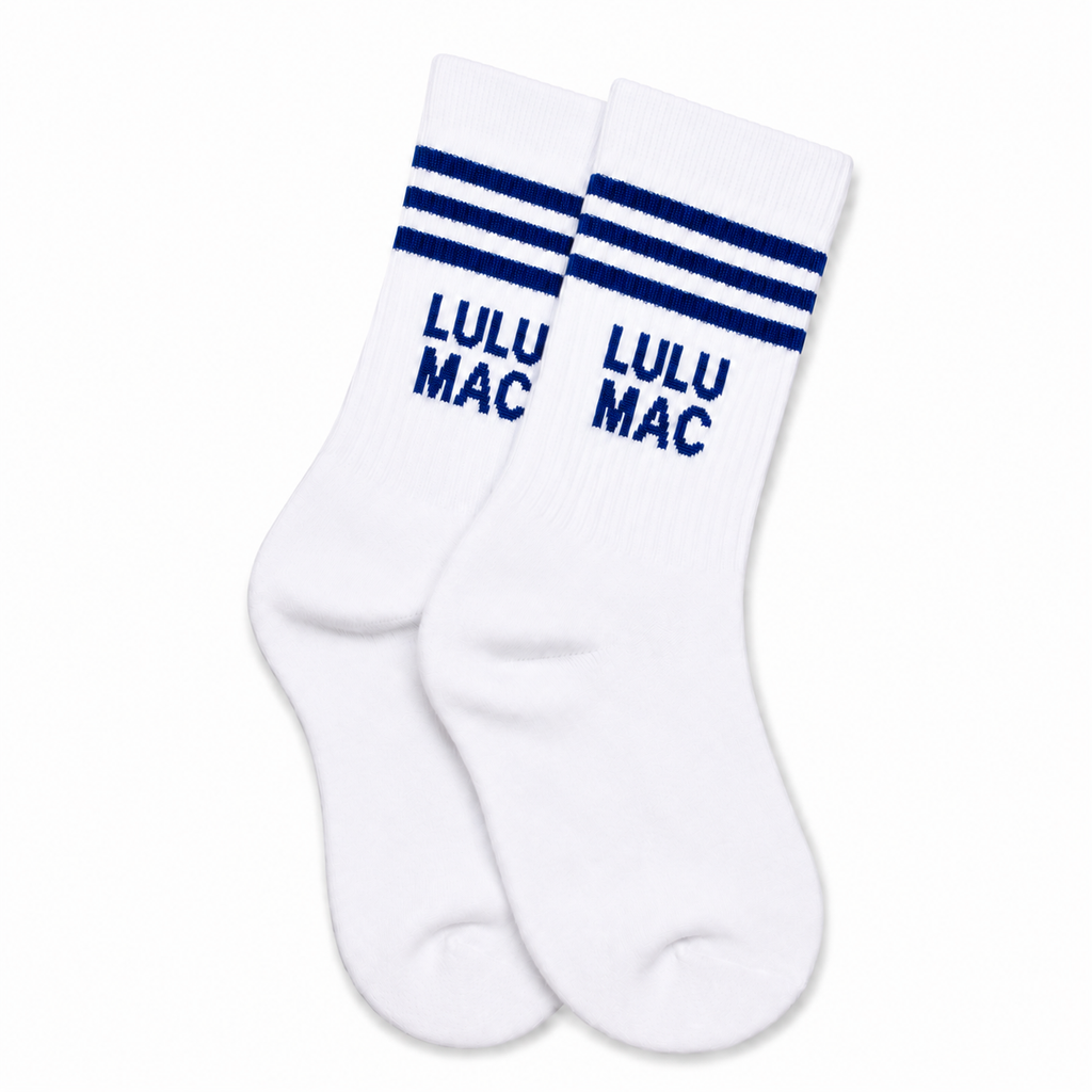 Lulu Mac Socks Royal Blue