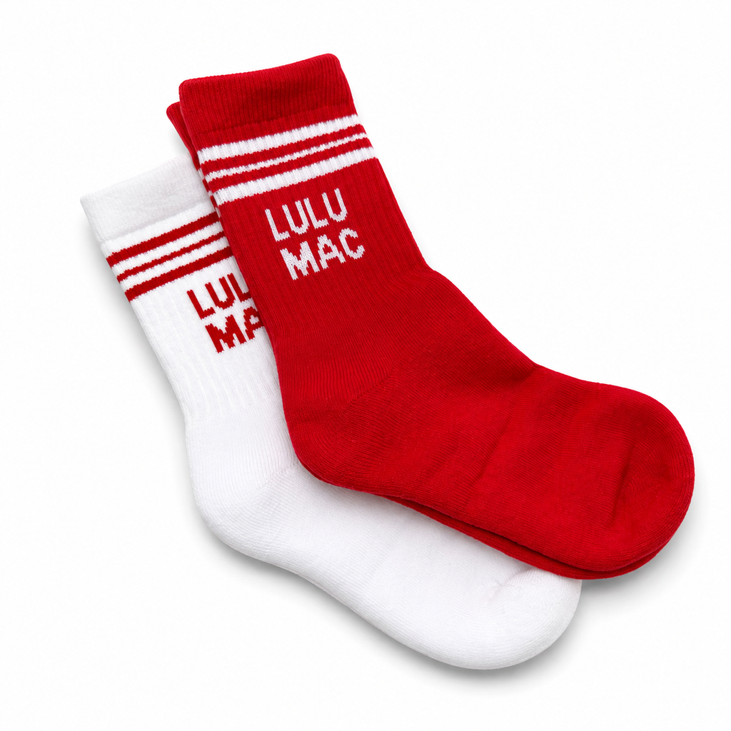 LM Socks 2 Pair Box- Red