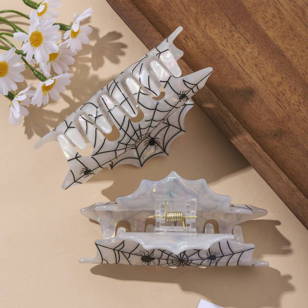 Spider Web Hair Clip