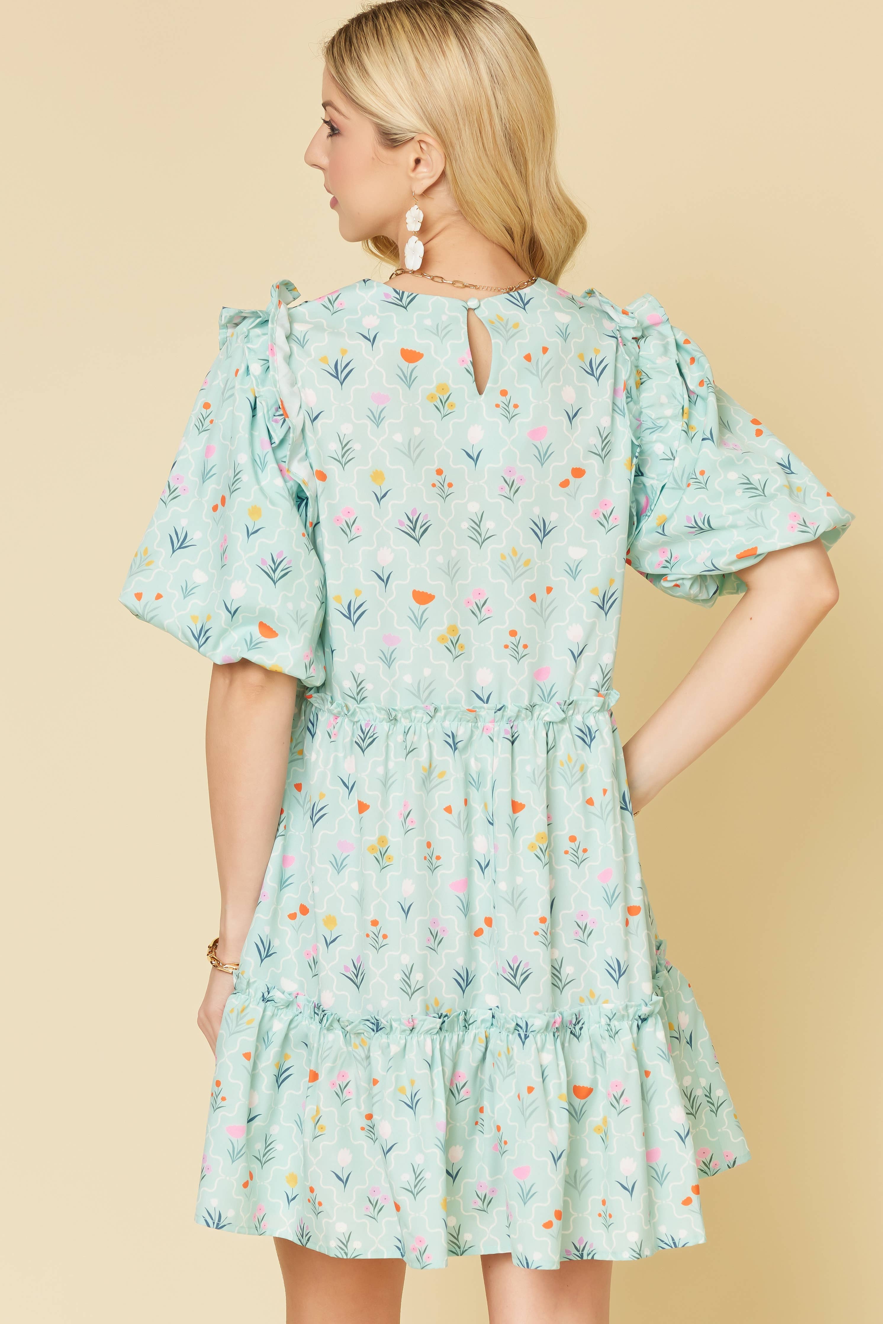 Floral Baby Doll Dress