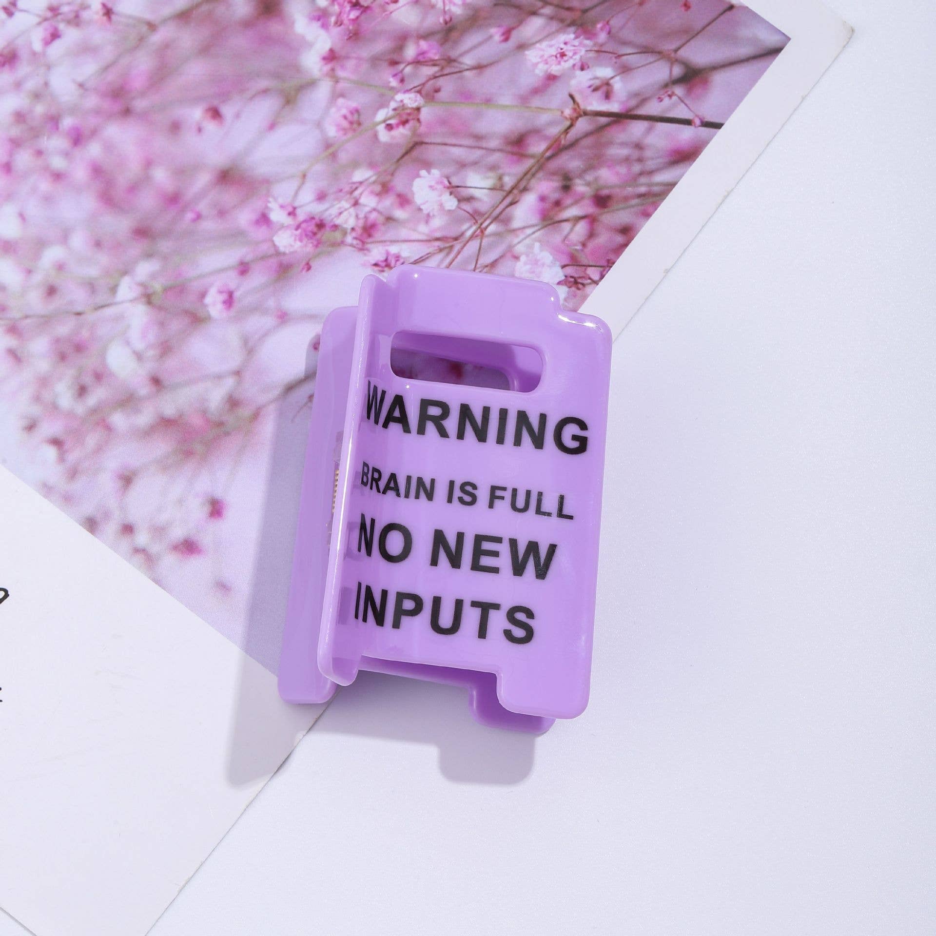 Office Humor Hair Clip