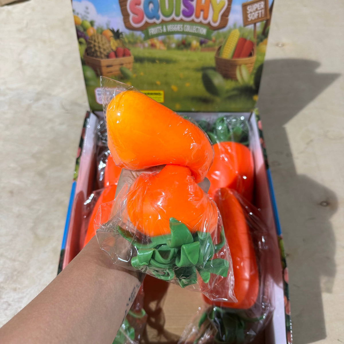 Jumbo Carrot Squishy