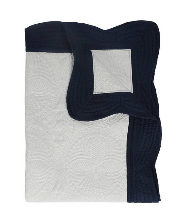 Heirloom Quilt - Baby Quilt Blanket with Monogram