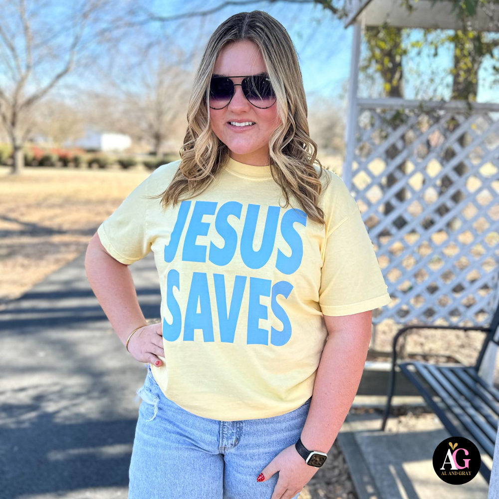 Jesus Saves Tee