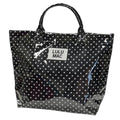 LM-Black/White Dot Tote Bag