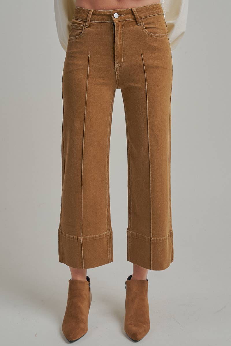 MID RISE VINTAGE WASHED FRONT SEAMED JEANS PANTS_JLB80046-02