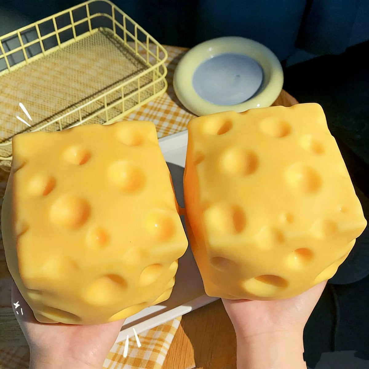 Jumbo Cheese– XL Squishy