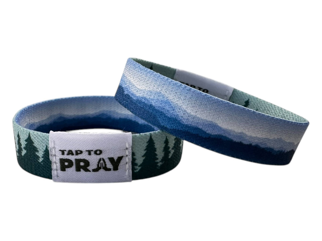 Tap To Pray™ Wristbands - Mountains & Forests