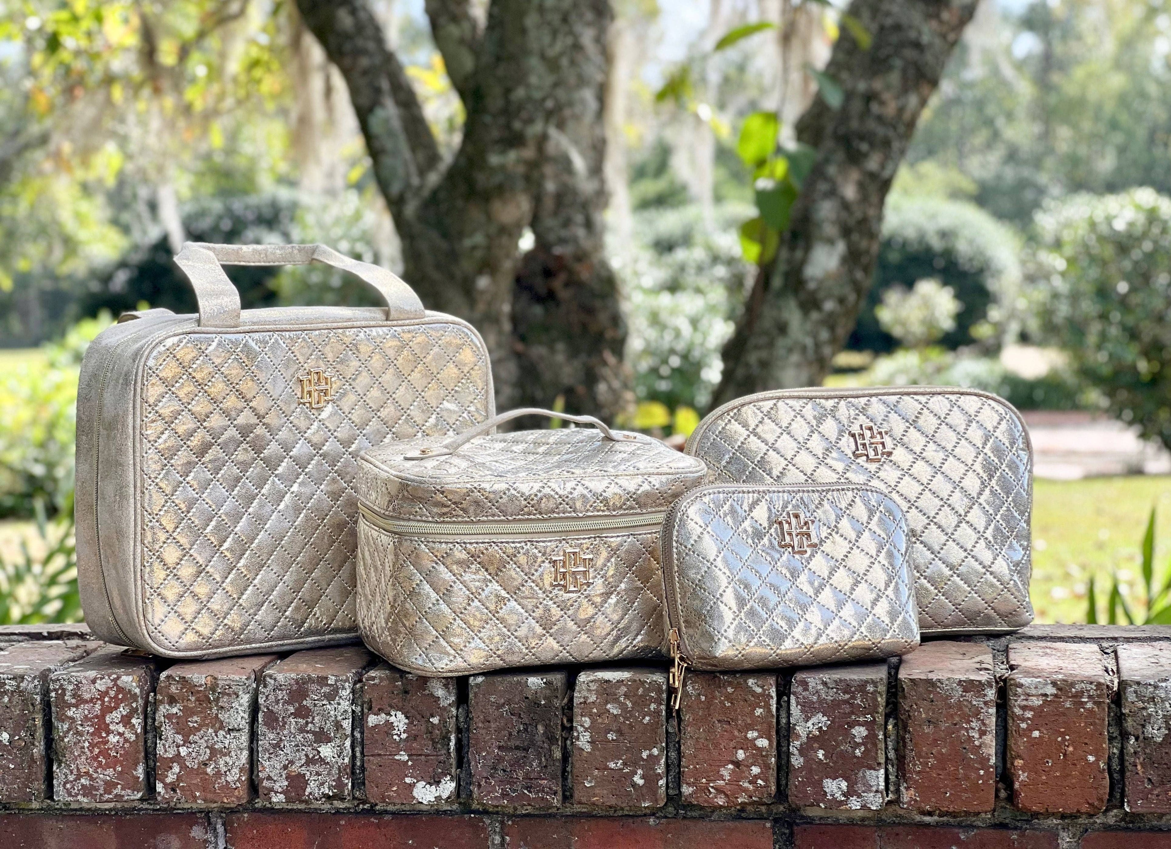 Caroline Hill Small Cosmetic Bag