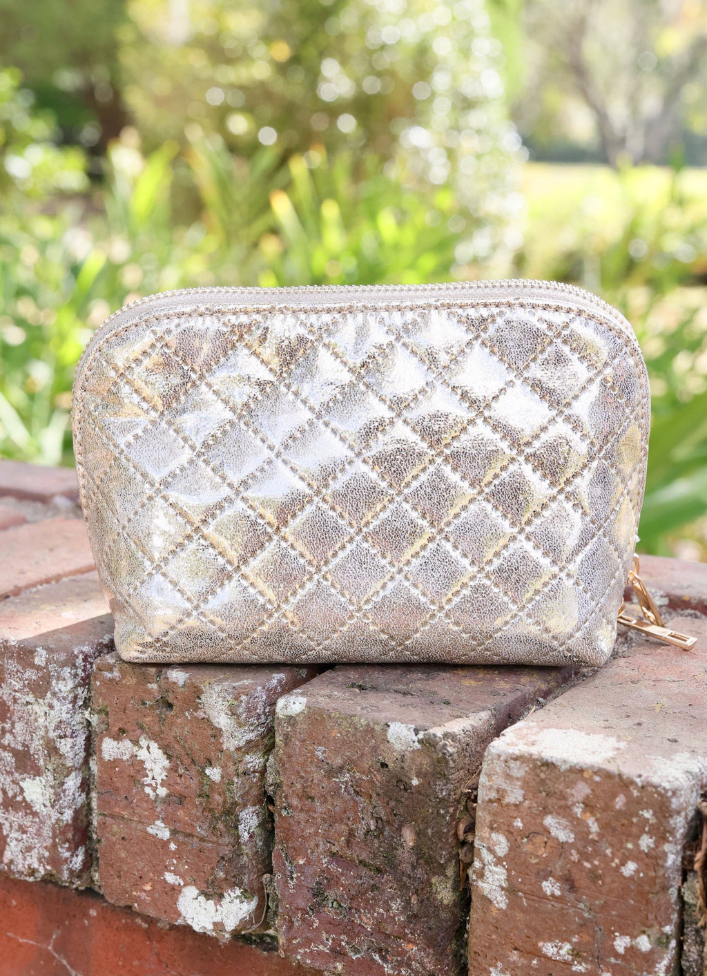 Caroline Hill Small Cosmetic Bag