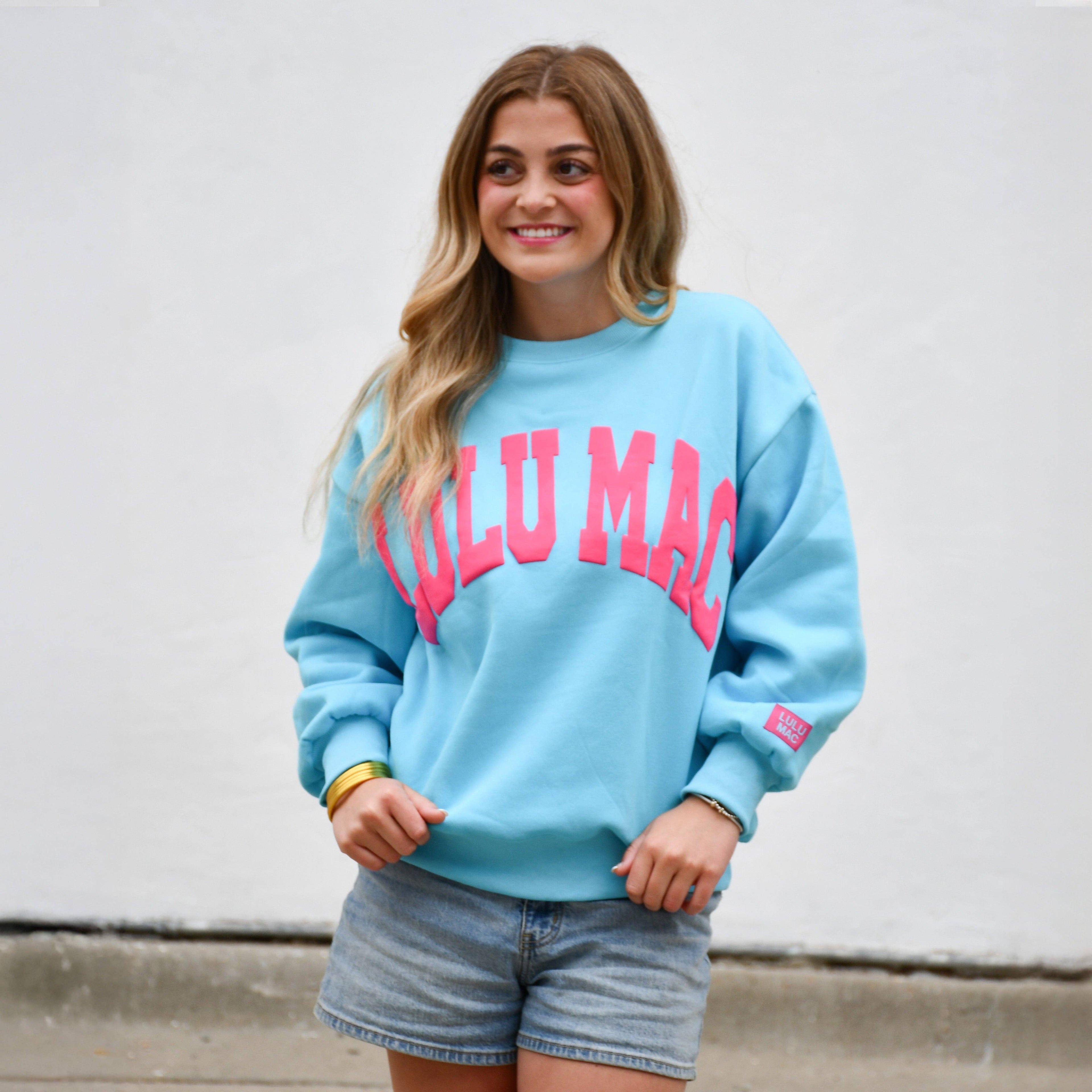 LM Blue/Hot Pink Sweatshirt