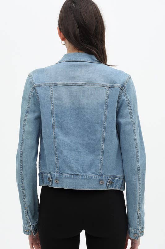 Washed Denim Jacket