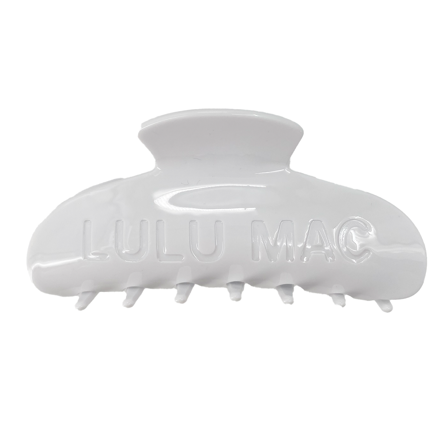 White-LM Hair Clip