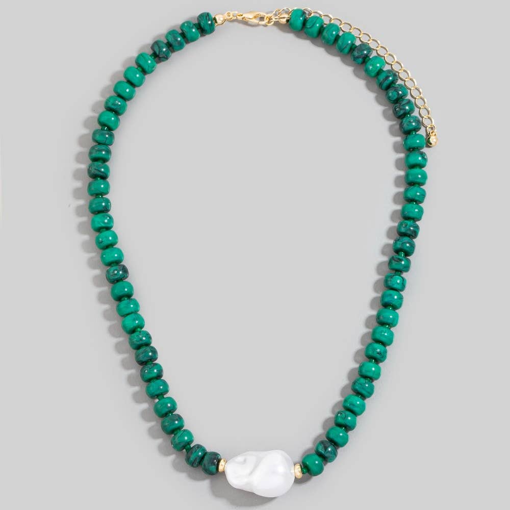 Pearl Beaded Necklace