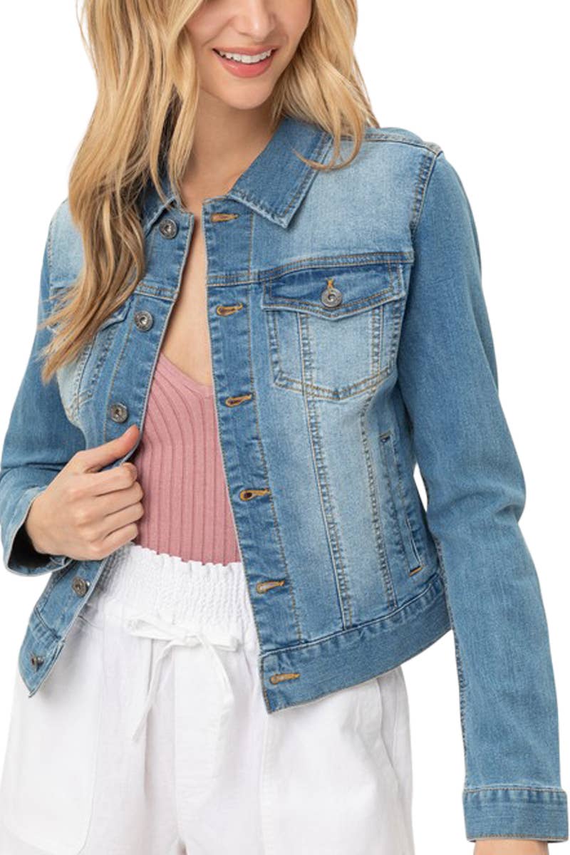 Washed Denim Jacket