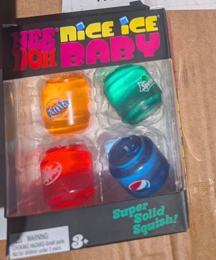 Needoh Soda Can Squishy- Nice Ice Baby