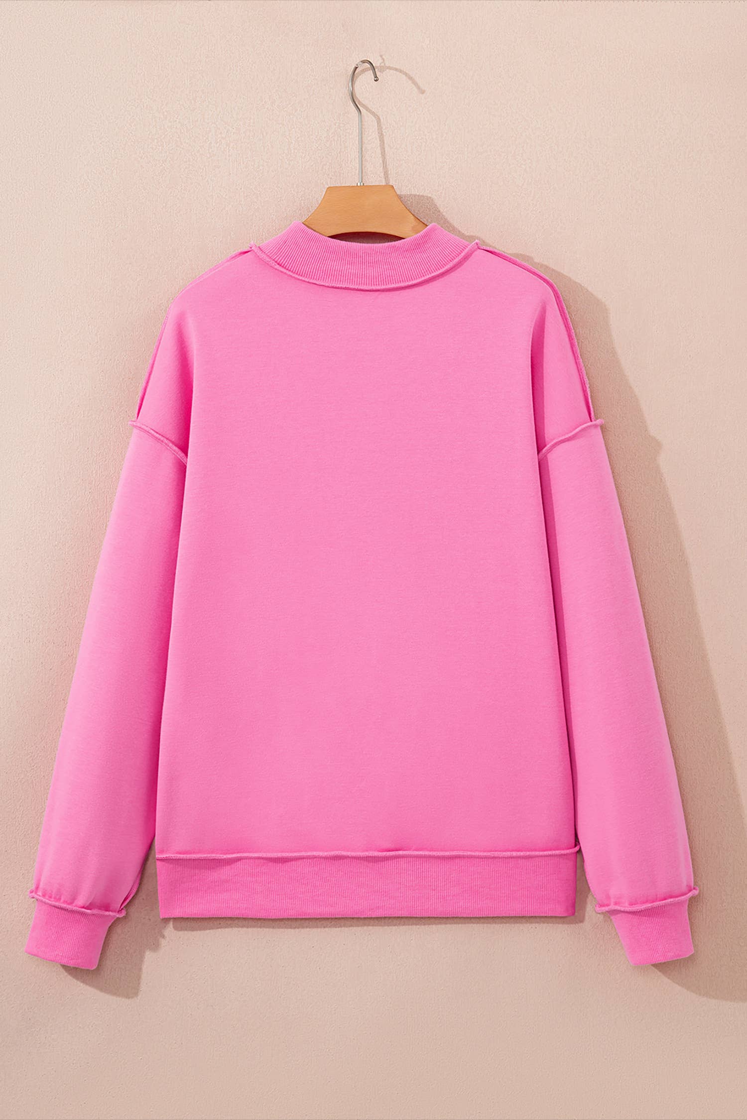 LAS Oversized Drop Shoulder Reversible Sweatshirt