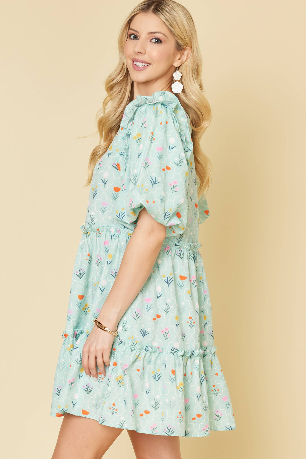 Floral Baby Doll Dress
