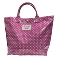 LM-Pink/White Dot Tote Bag