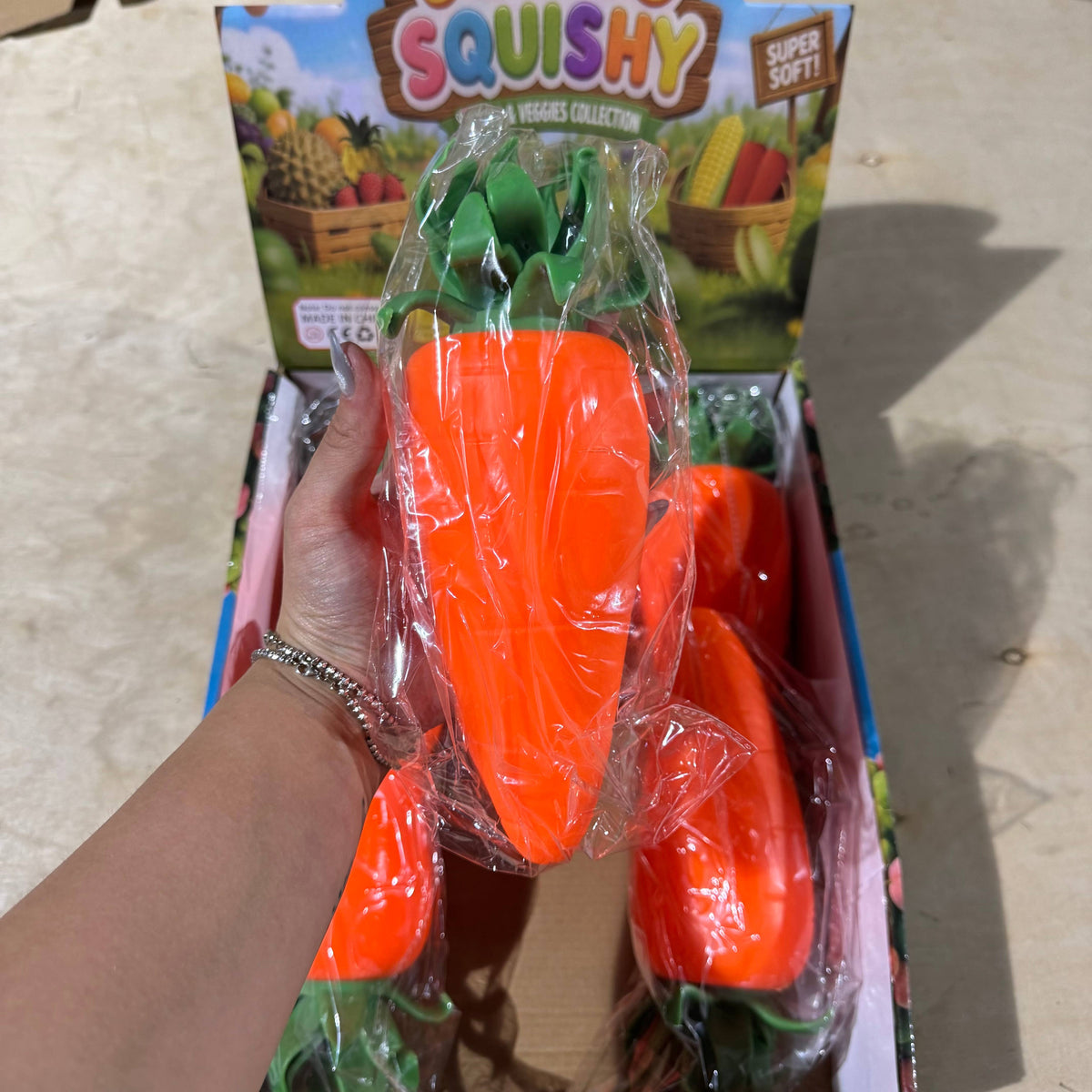 Jumbo Carrot Squishy