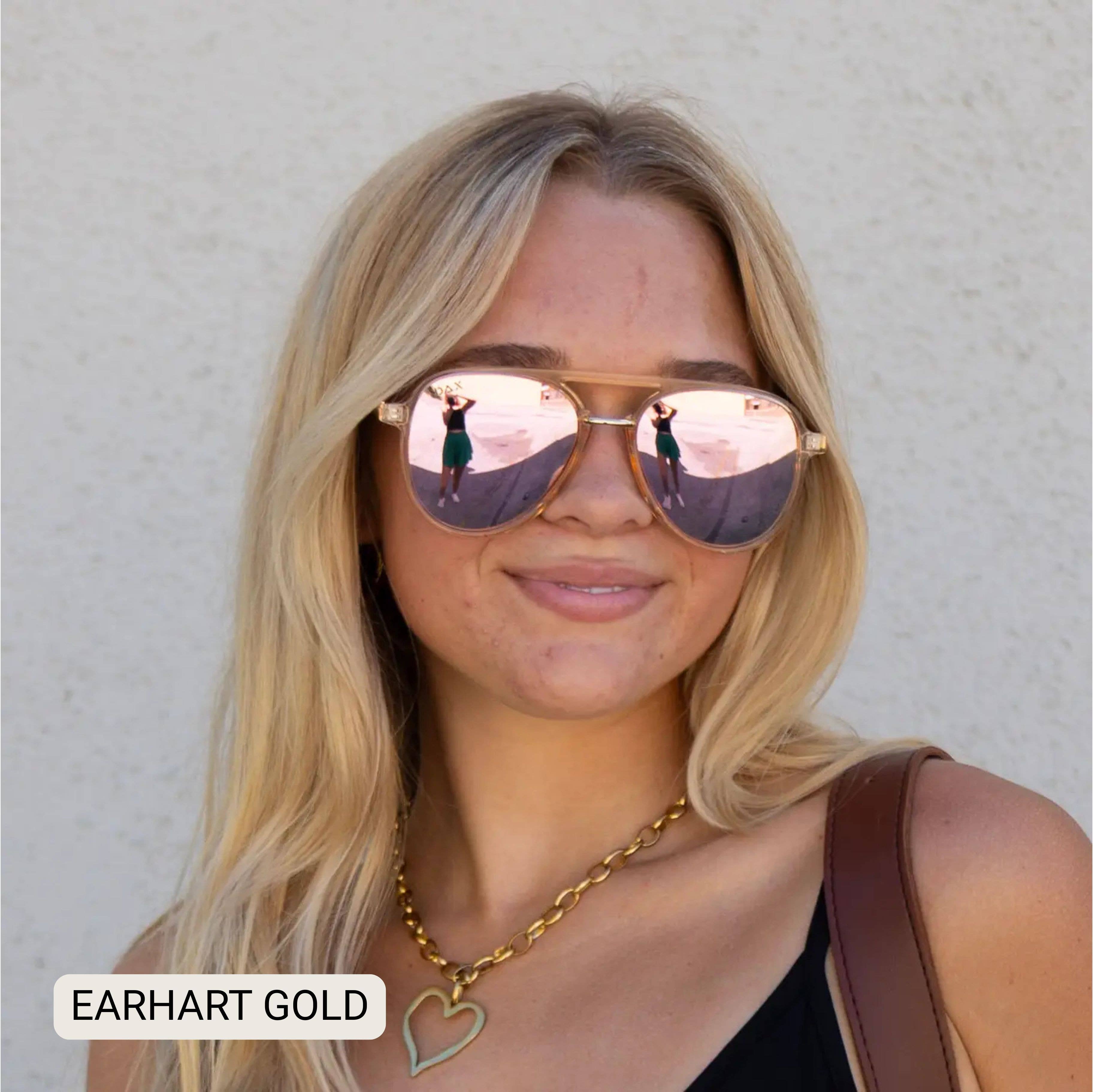Earhart-Aviator Sunglasses