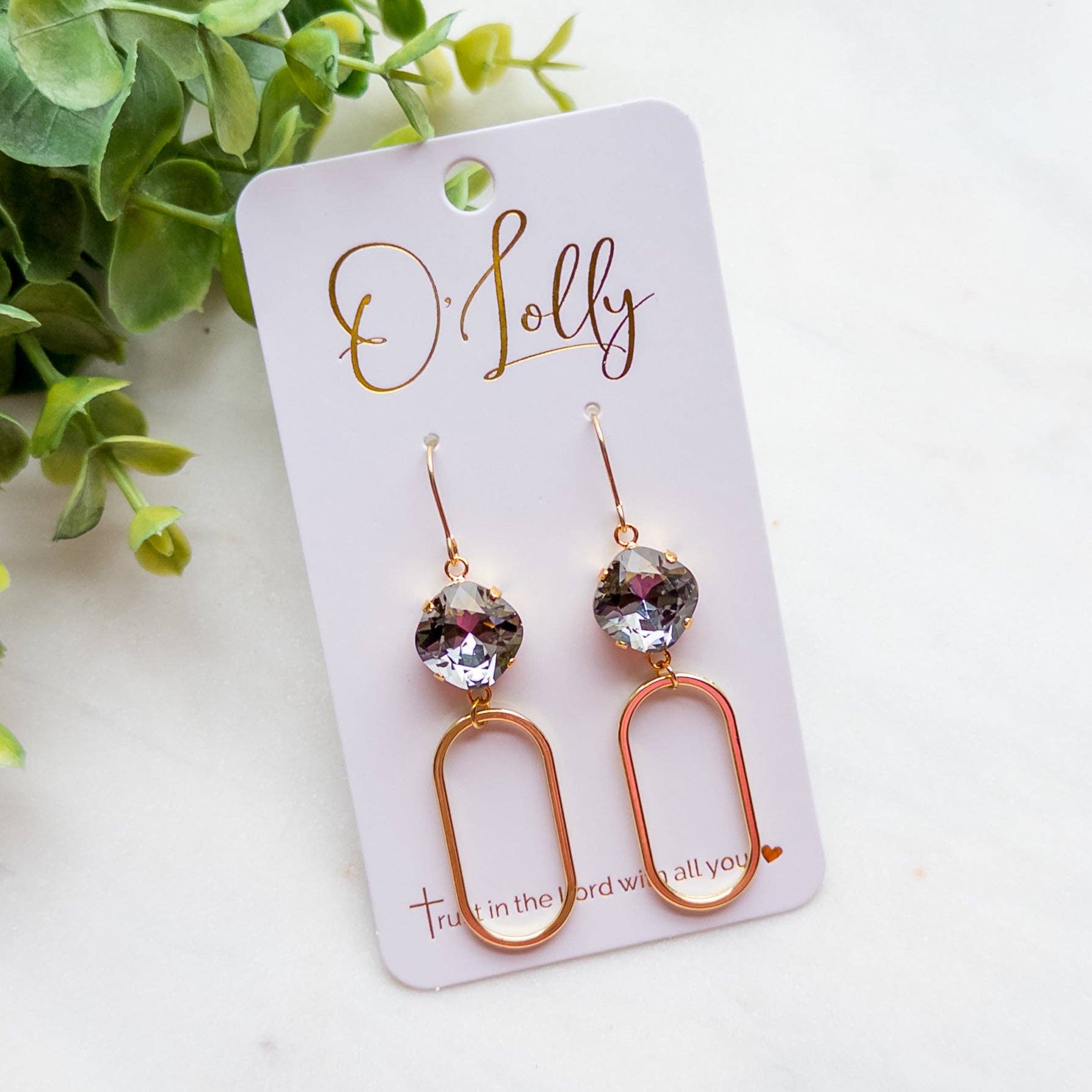 Charcoal Stone w/Gold Open ER