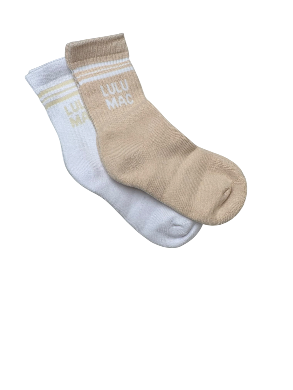 LM Socks 2 Pair Box- Beige