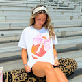 Football Bow Tee