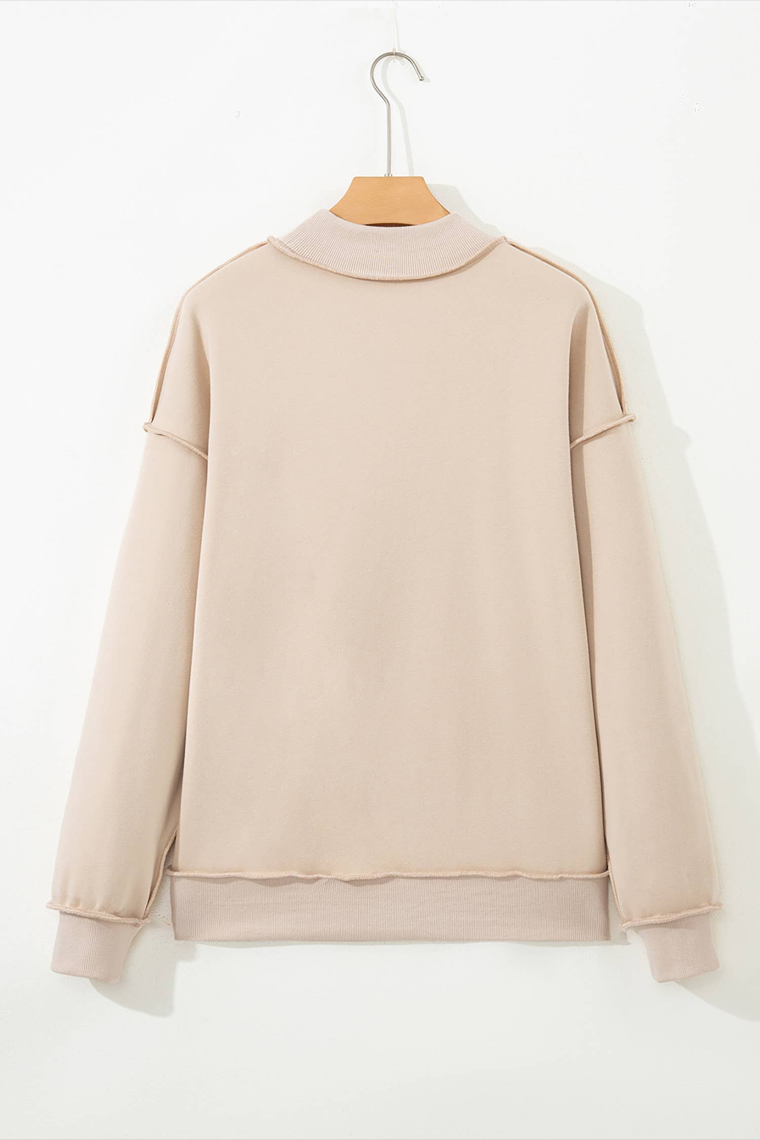 LAS Oversized Drop Shoulder Reversible Sweatshirt