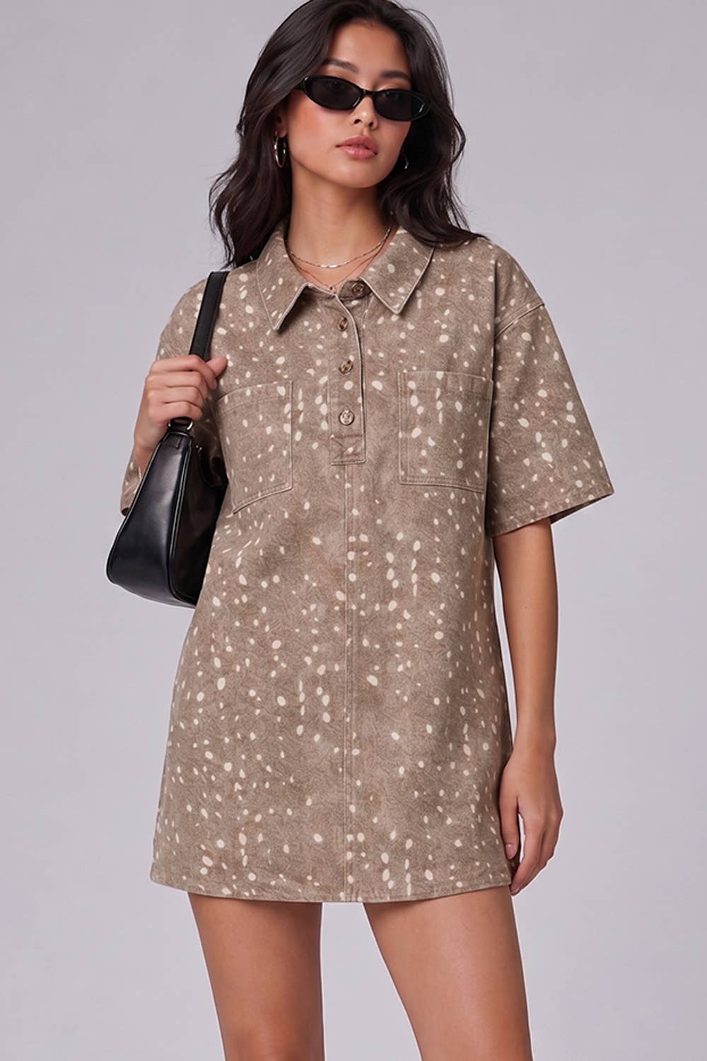 Bambi Print Dress
