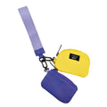 Purple/Yellow Lulu Mac Wristlet